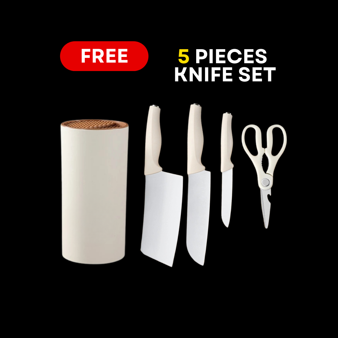 Hausen™ Healthy Rice Cooker with 5 pieces of Knife Set FREEBIES