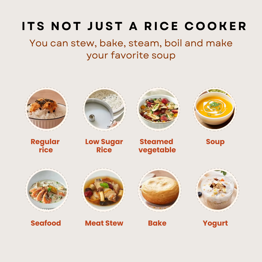 Hausen™ Healthy Rice Cooker with 17 FREEBIES