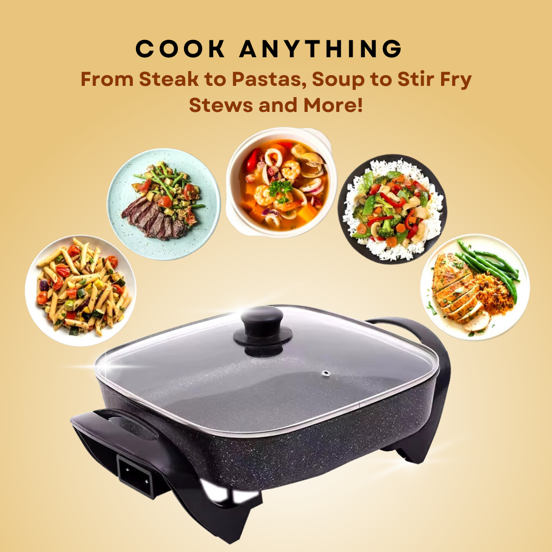 InfraChef™ Infrared Korean Pan WITH 12 pieces of Plate Set FREEBIES