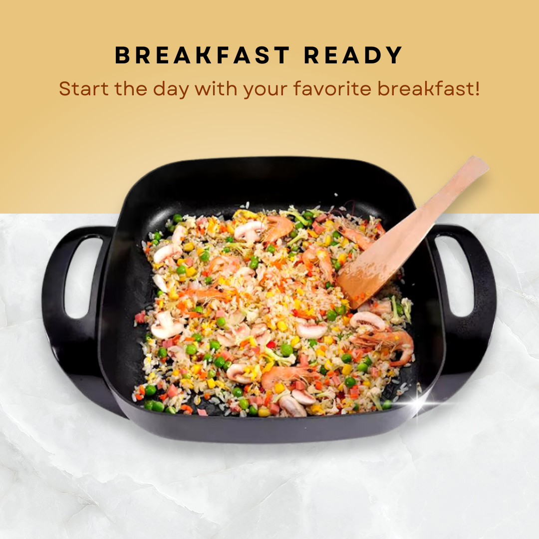 InfraChef™ Infrared Korean Pan WITH 12 pieces of Plate Set FREEBIES