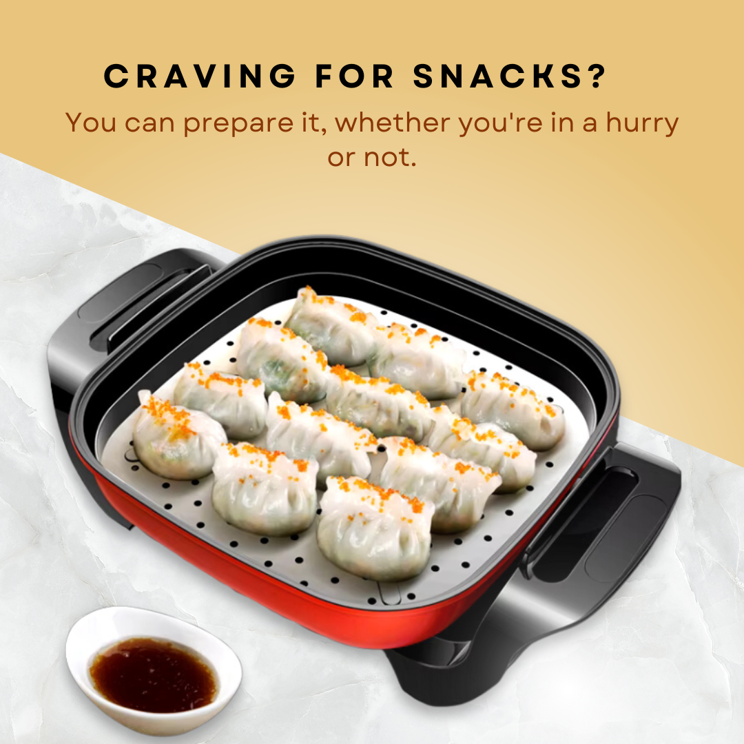 InfraChef™ Infrared Korean Pan WITH 12 pieces of Plate Set FREEBIES