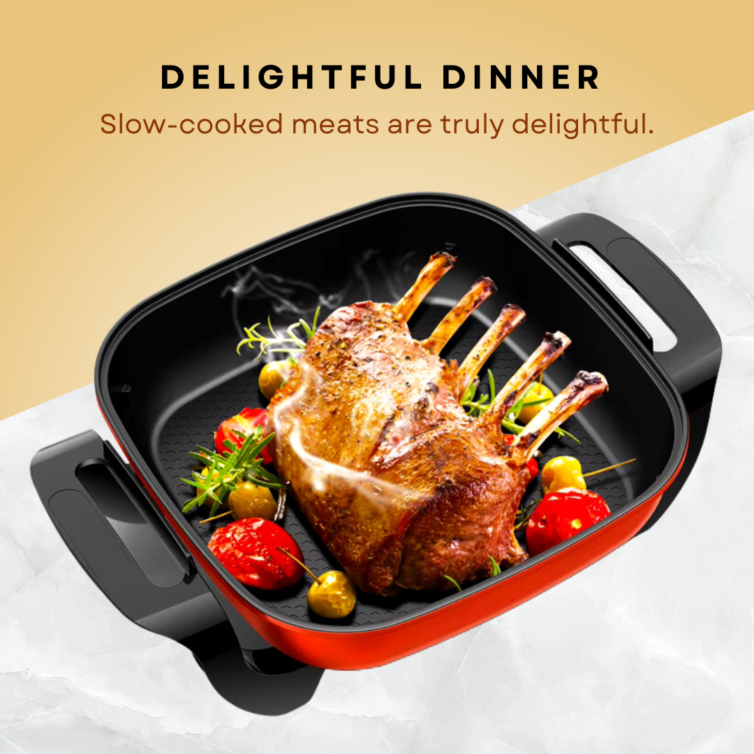 InfraChef™ Infrared Korean Pan WITH 12 pieces of Plate Set FREEBIES